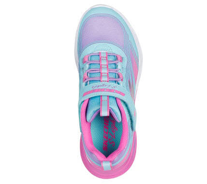 Skechers S-Lights: Cosmic Glow Sneaker Kinder Mädchen türkis pink