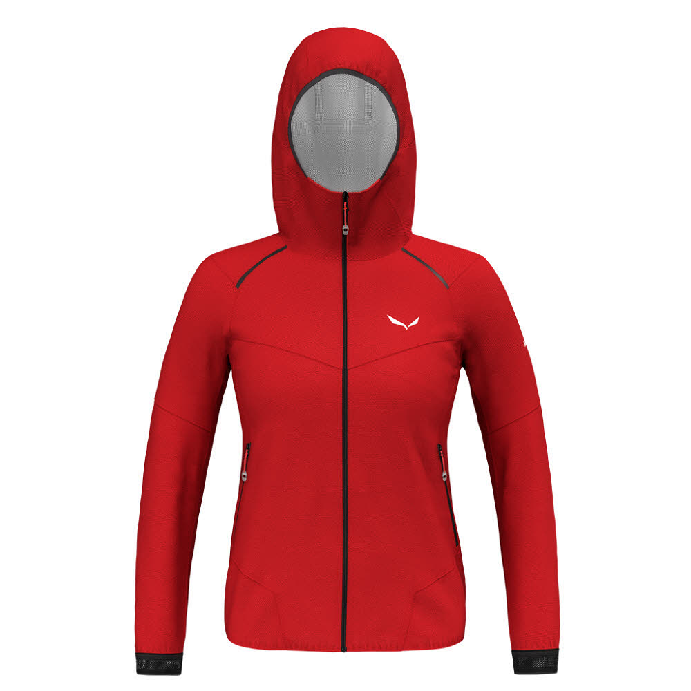 Salewa PEDROC PTX 2.5 W LIGHT JACKET Damen Hardshelljacke Regenjacke rot