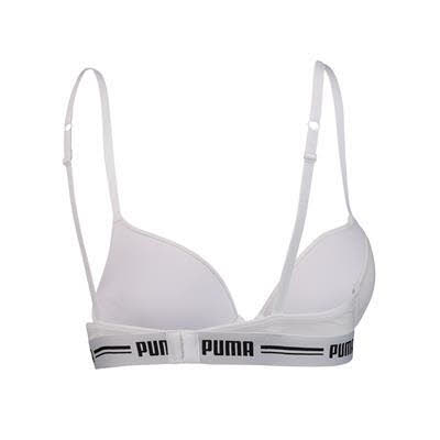 Puma Damen T-Shirt Bra 1er-Pack Sport-BH Stützbügelform white NEU