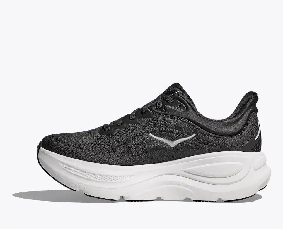 Hoka Bondi 9 Straßenlaufschuh Herren schwarz/weiß