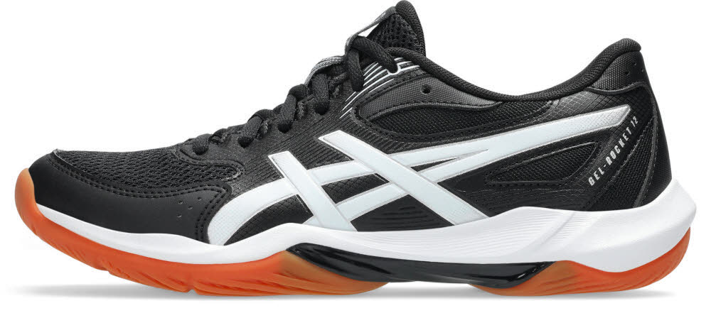 Asics GEL-ROCKET 12 Damen Sportschuhe Hallenschuhe black/white