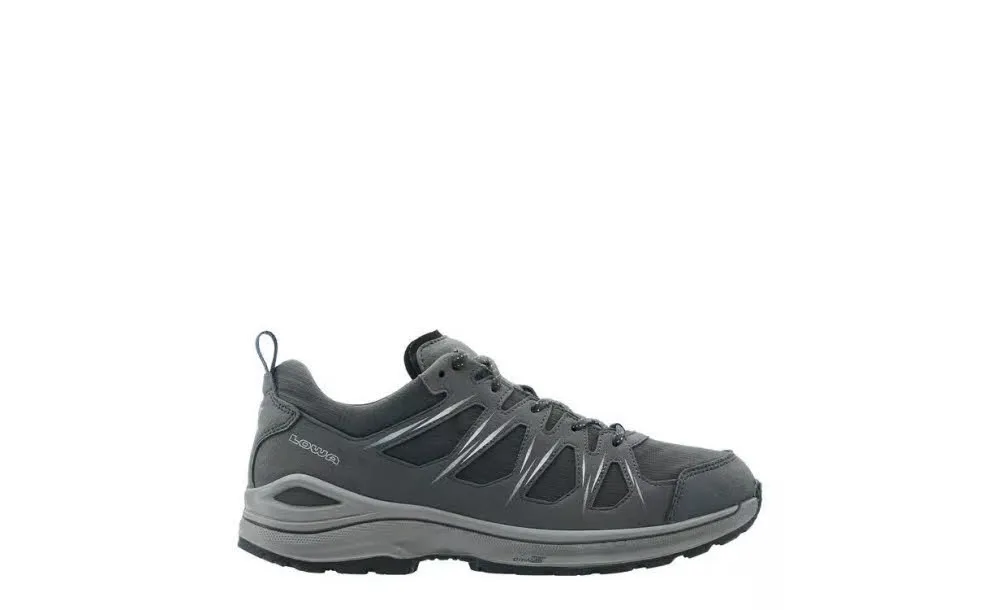 LOWA® INNOX EVO II GTX Herren Wanderschuhe Trekkingschuhe Low grau/grau