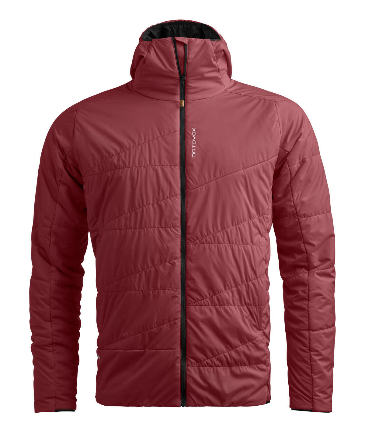 Ortovox Swisswool Piz Duan Herren Isolationsjacke Wanderjacke rot