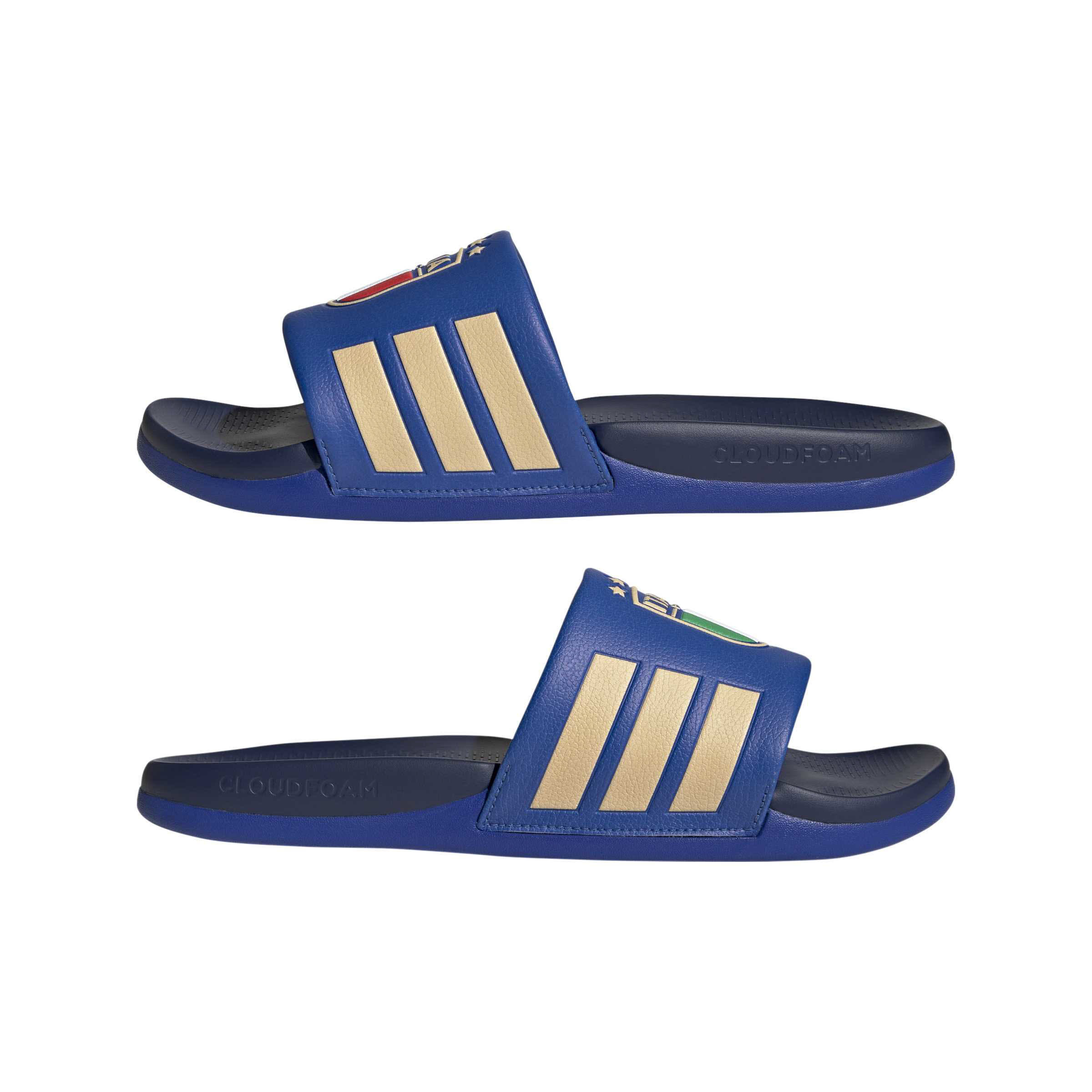 adidas ADILETTE CMFT FIGC Unisex Badelatschen Italien blau