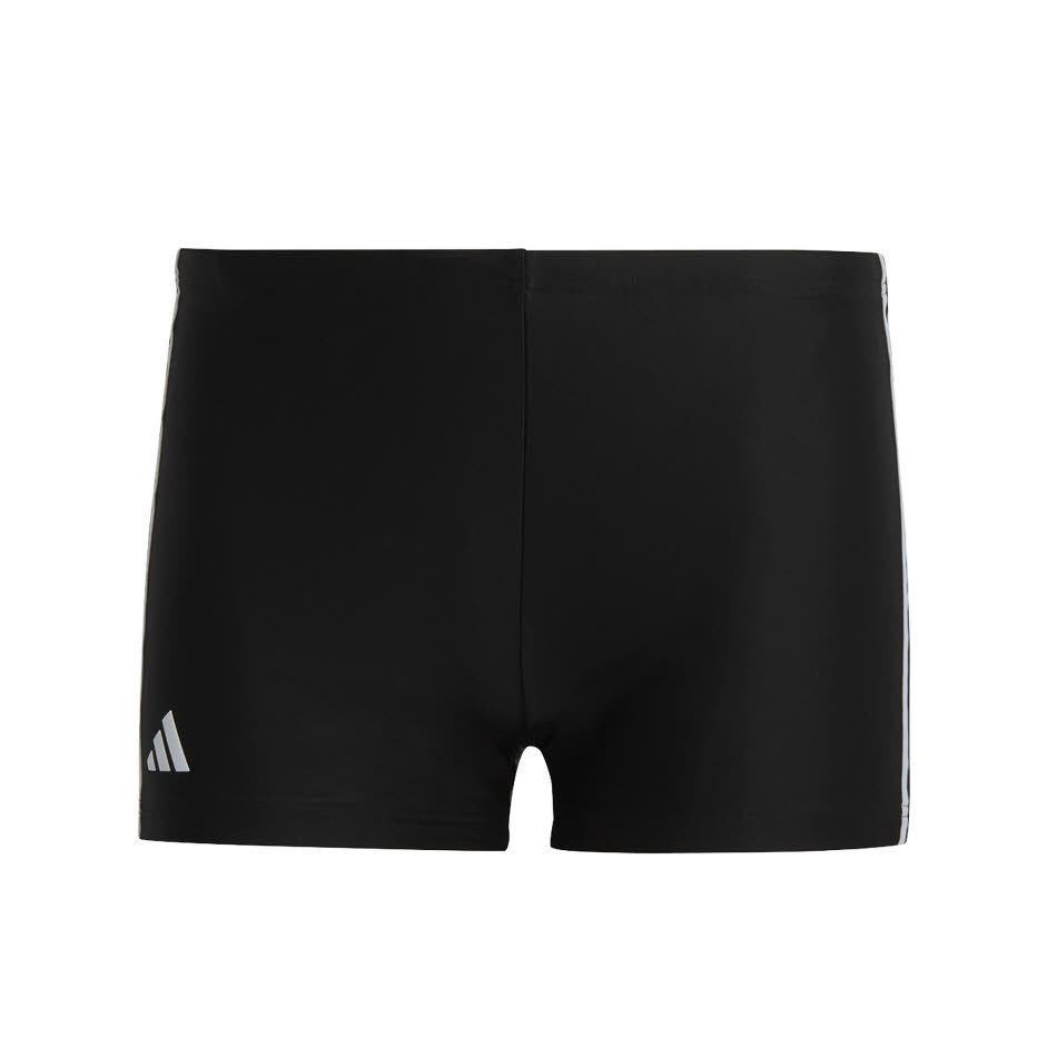 adidas Classic 3-Streifen Herren Boxer-Badehose Badeshorts Schwimmhose schwarz/weiß