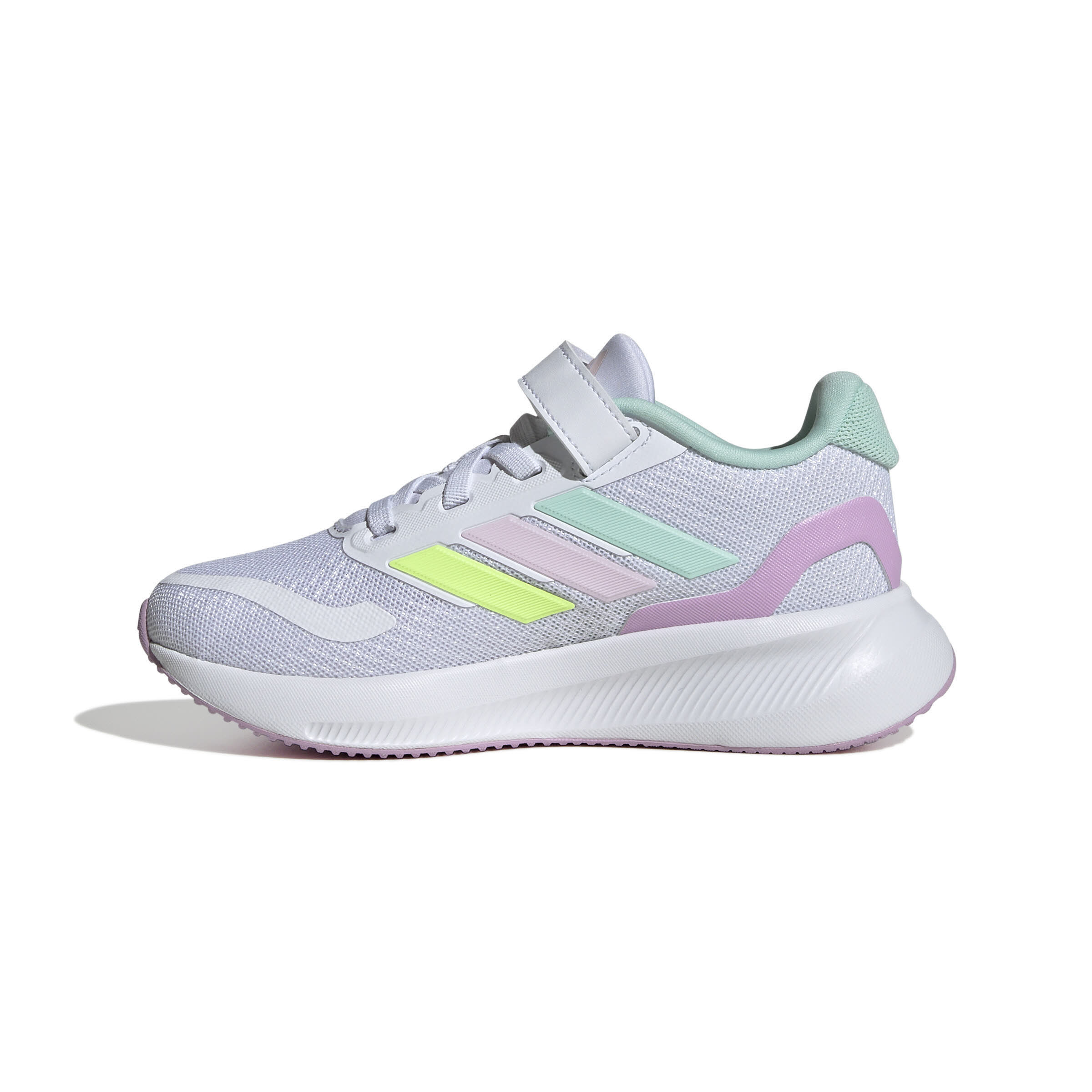 adidas Runfalcon 5 Kids Schuh Sneaker Kinder hellblau lila