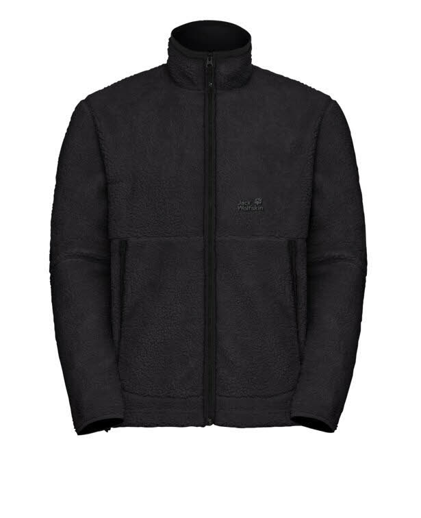 Jack Wolfskin Stone Lite Herren Jacke Fleecejacke schwarz