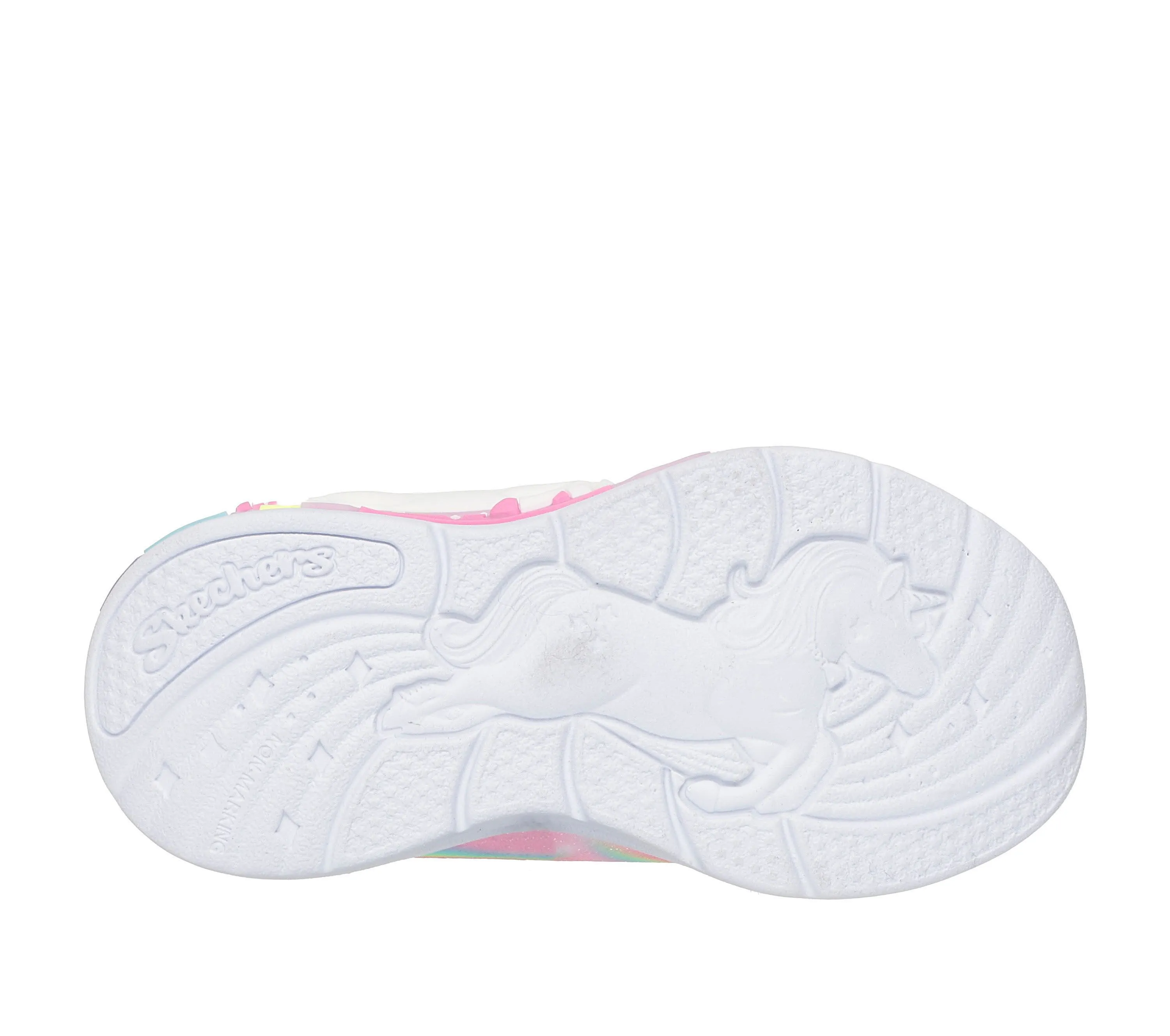 Skechers S-Lights: Unicorn Chaser Sneaker Kinder pink rosa