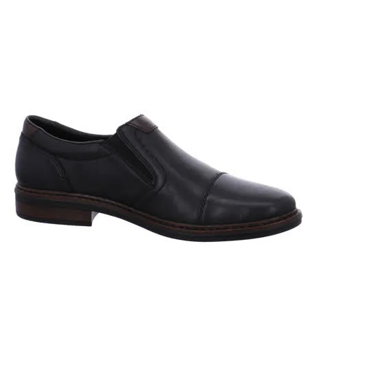 Rieker Slipper Klassisch Elegant Modisch Herren schwarz