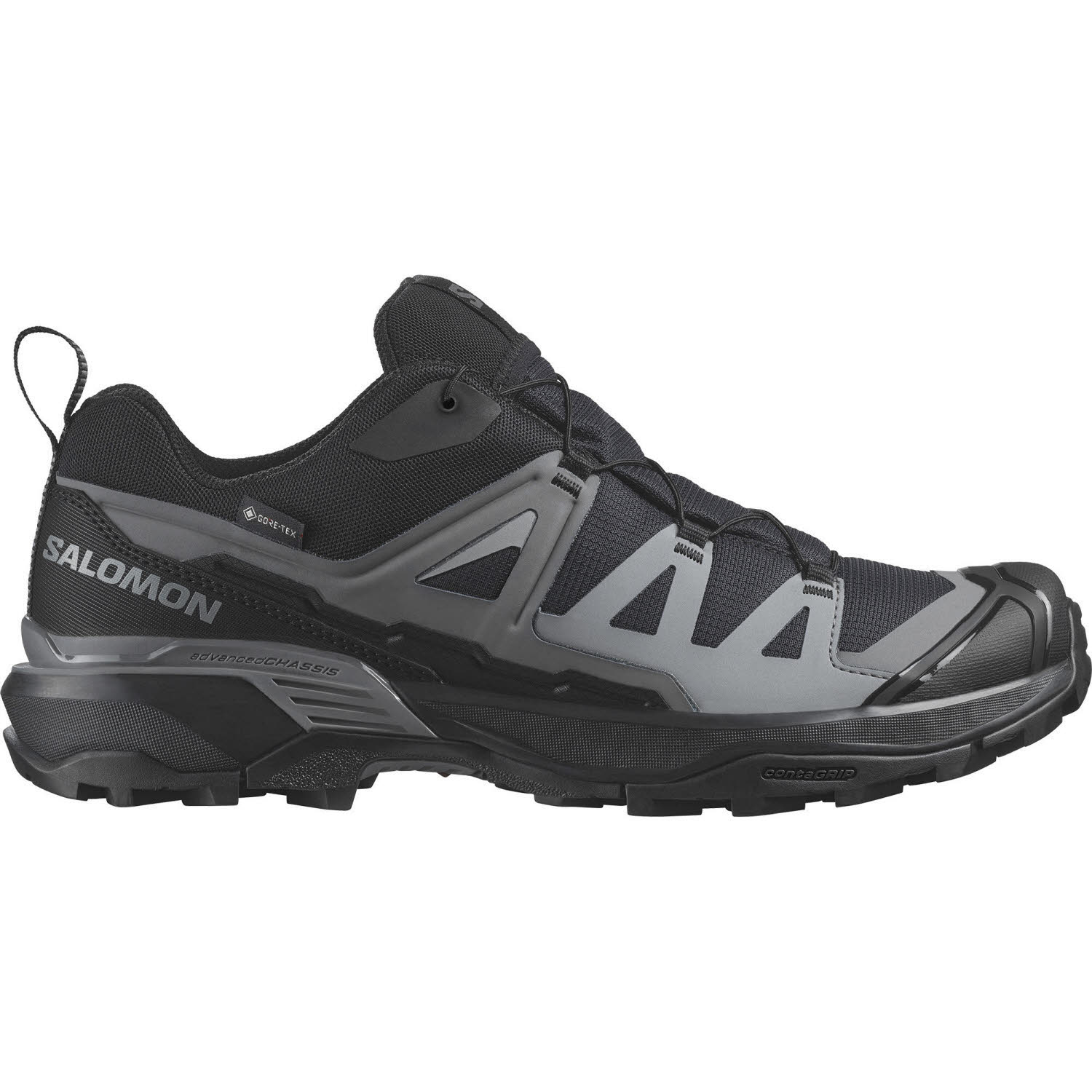 Salomon X ULTRA 360 GTX Herren Walkingschuhe Wanderschuhe schwarz/grau