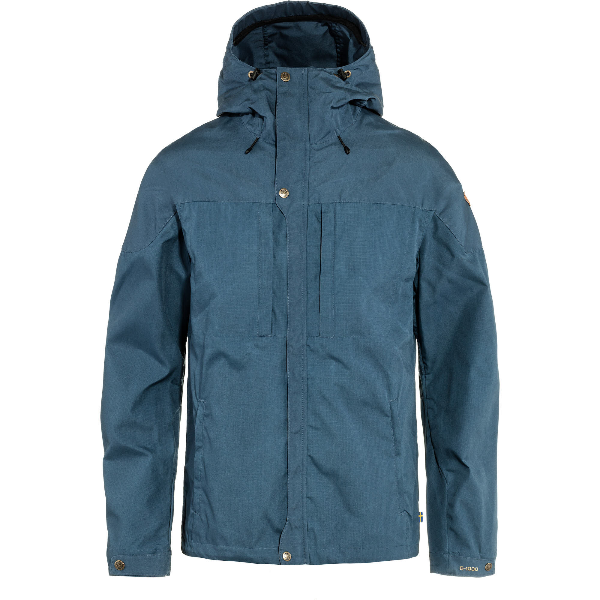 Fjällräven Skogsö Herren Jacke Kapuzenjacke blau