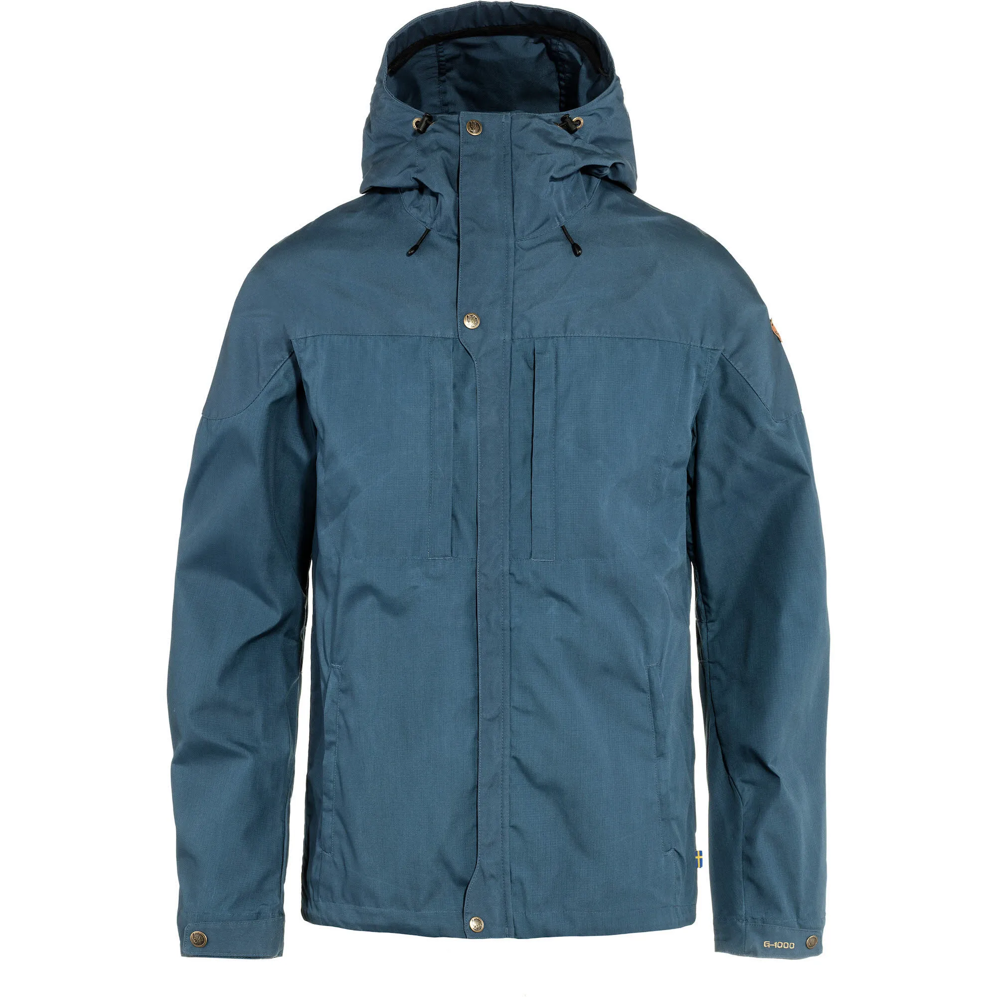 Fjällräven Skogsö Herren Jacke Kapuzenjacke blau