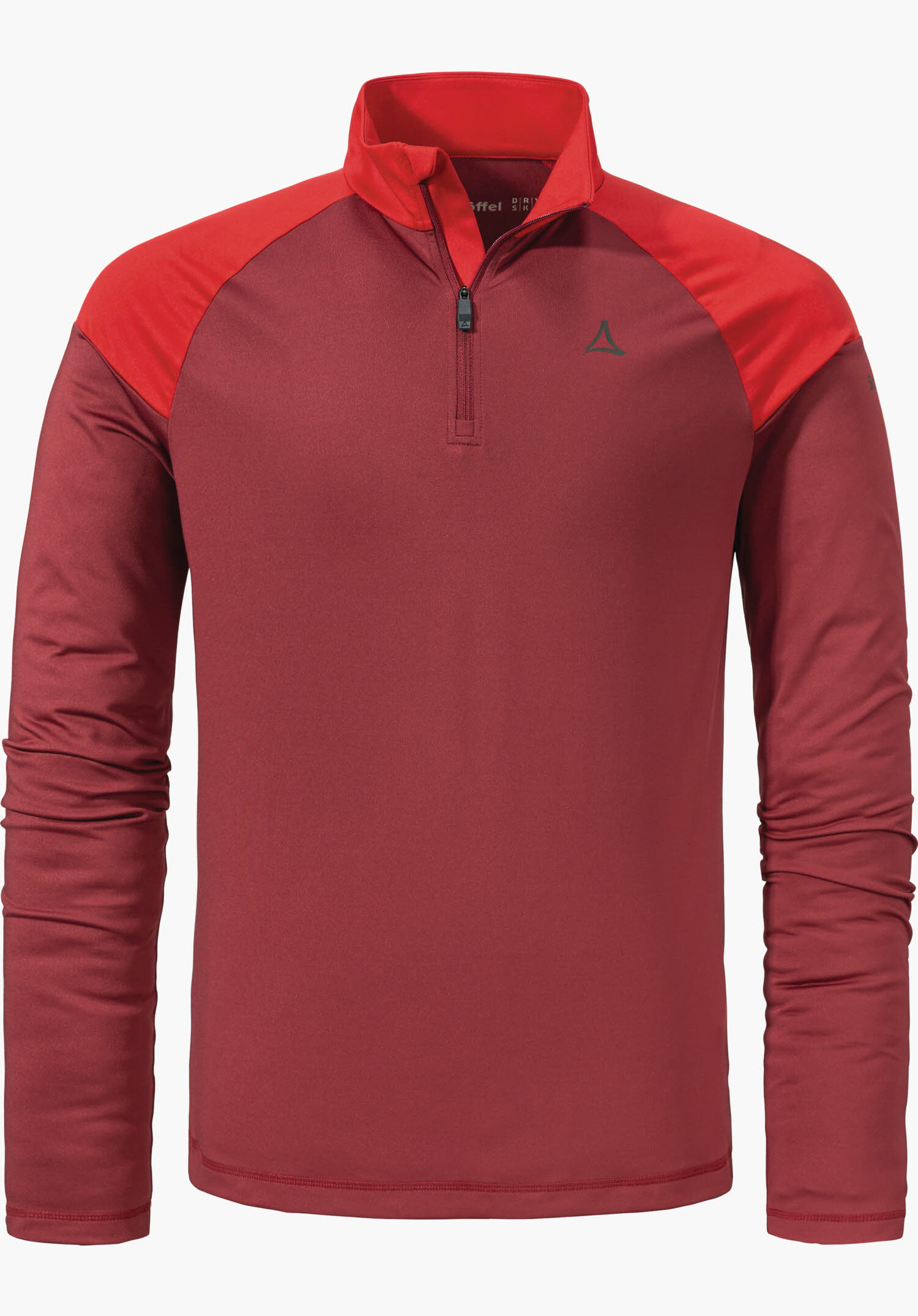 Schöffel Lenggries Herren Longsleeve Skirolli rot