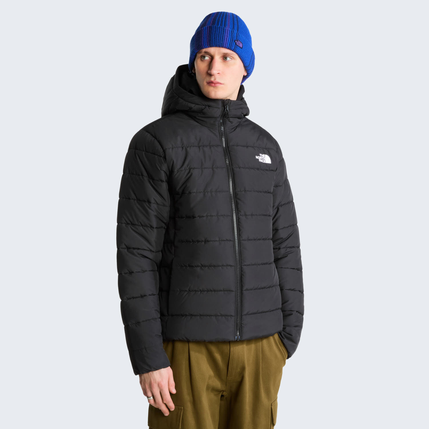 The North Face Aconcagua Herren Kapuzenjacke Fleecejacke schwarz