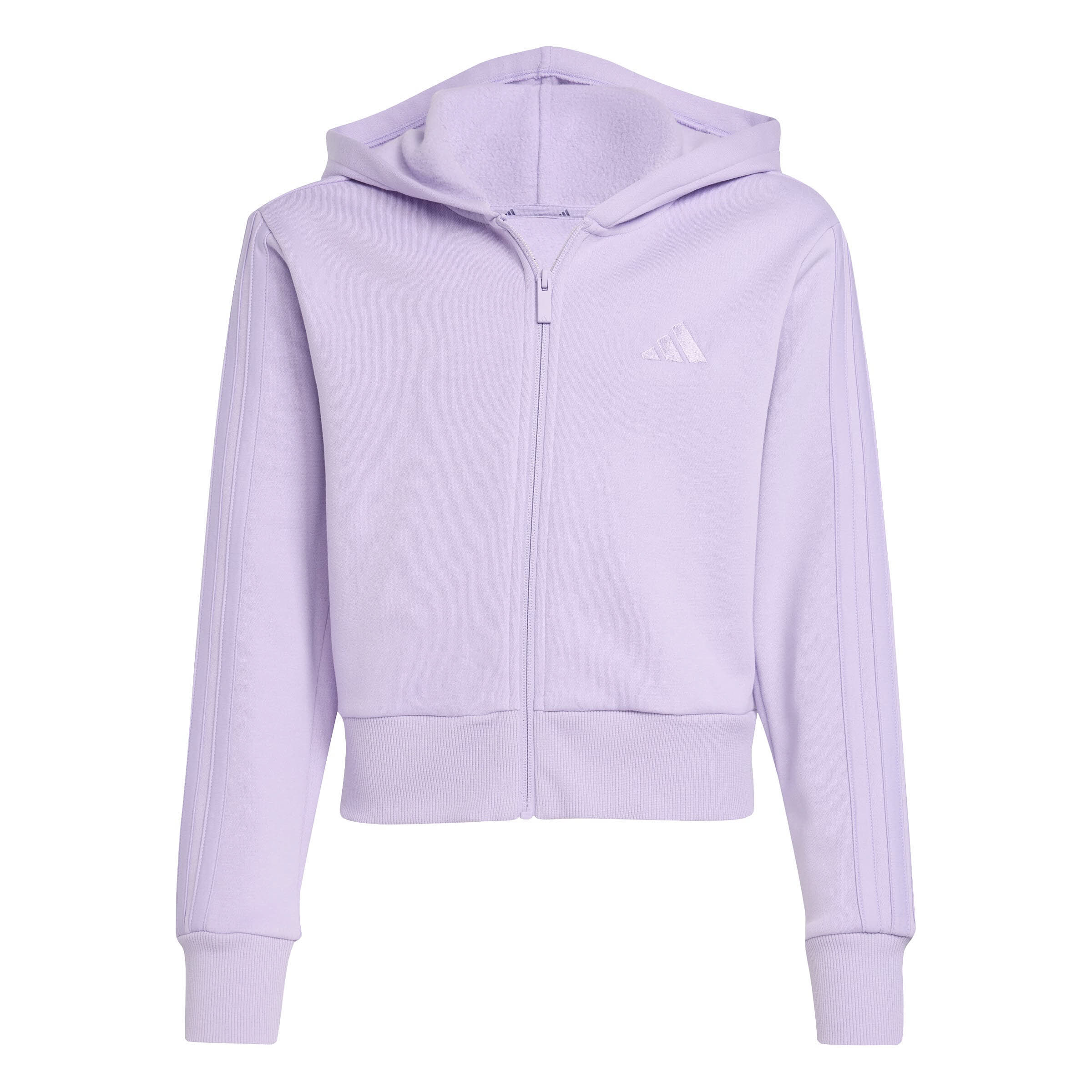Adidas JG 3S FL TS 240 Mädchen Trainingsanzug Sportanzug lila