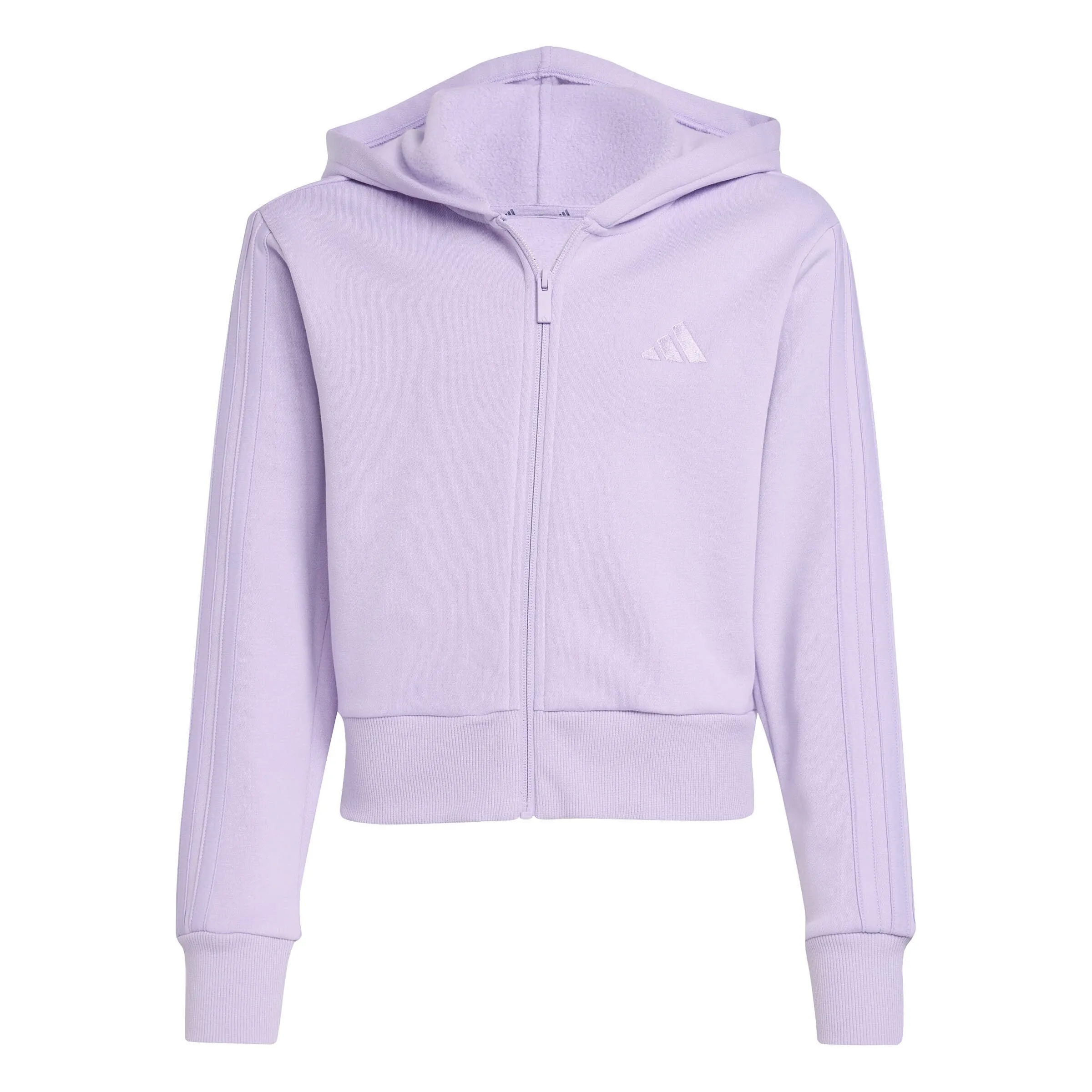 Adidas JG 3S FL TS 240 Mädchen Trainingsanzug Sportanzug lila
