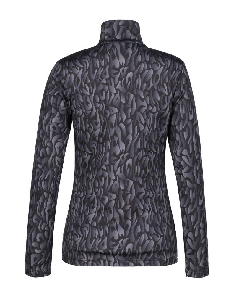 LUHTA SHIRT AHMO Damen Skirolli Midlayer anthrazit