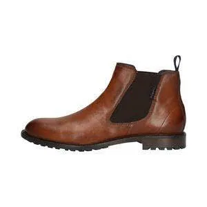 Bugatti Boots Leather Herren Stiefelette Stiefel braun