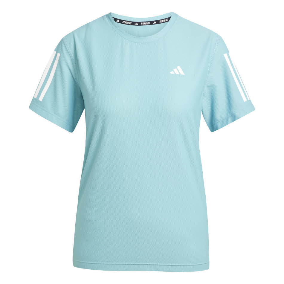 adidas Own the Run T-Shirt Damen Laufshirt blau