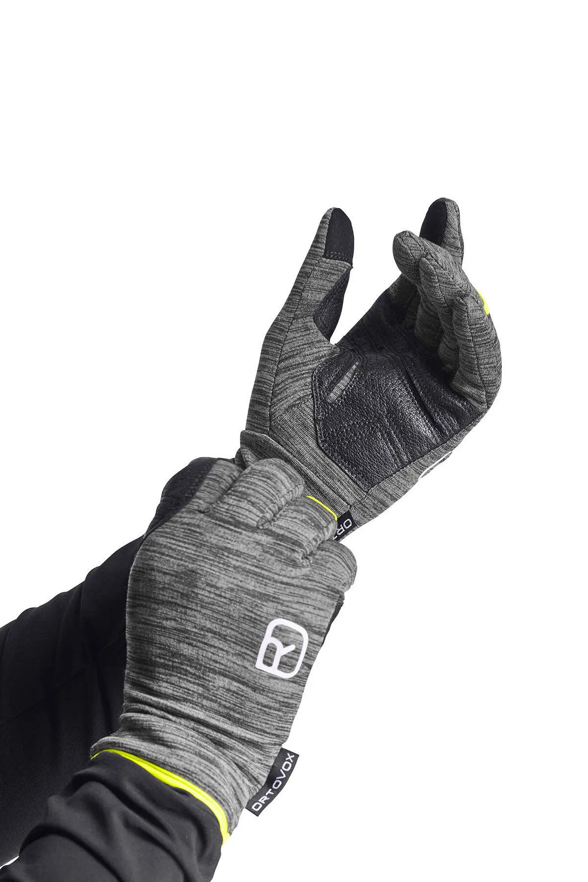 Ortovox FLEECE LIGHT GLOVE M Fleece-Handschuh Herren grau