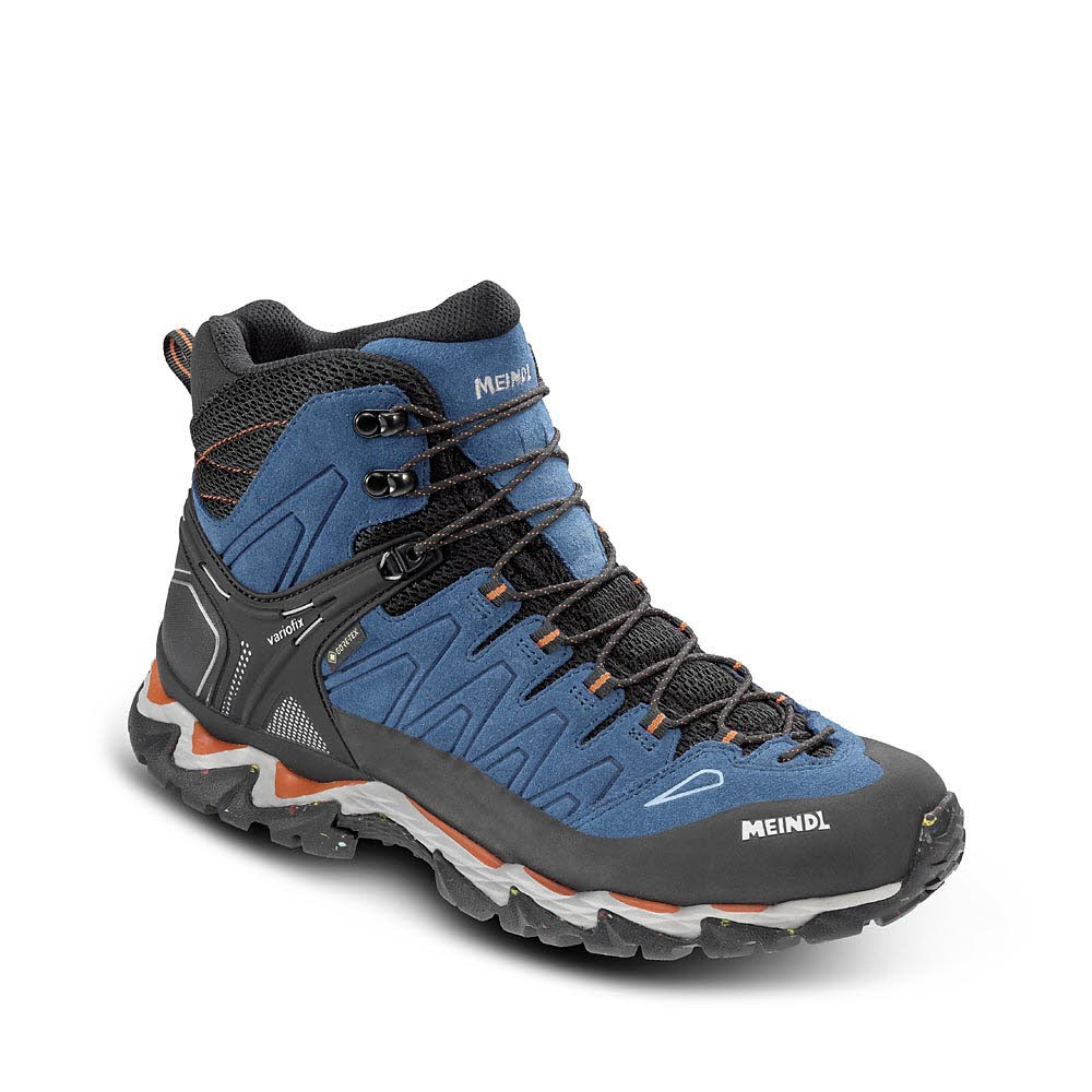 Meindl Lite Hike GTX Herren Trekkingschuh High Bergsport blau NEU