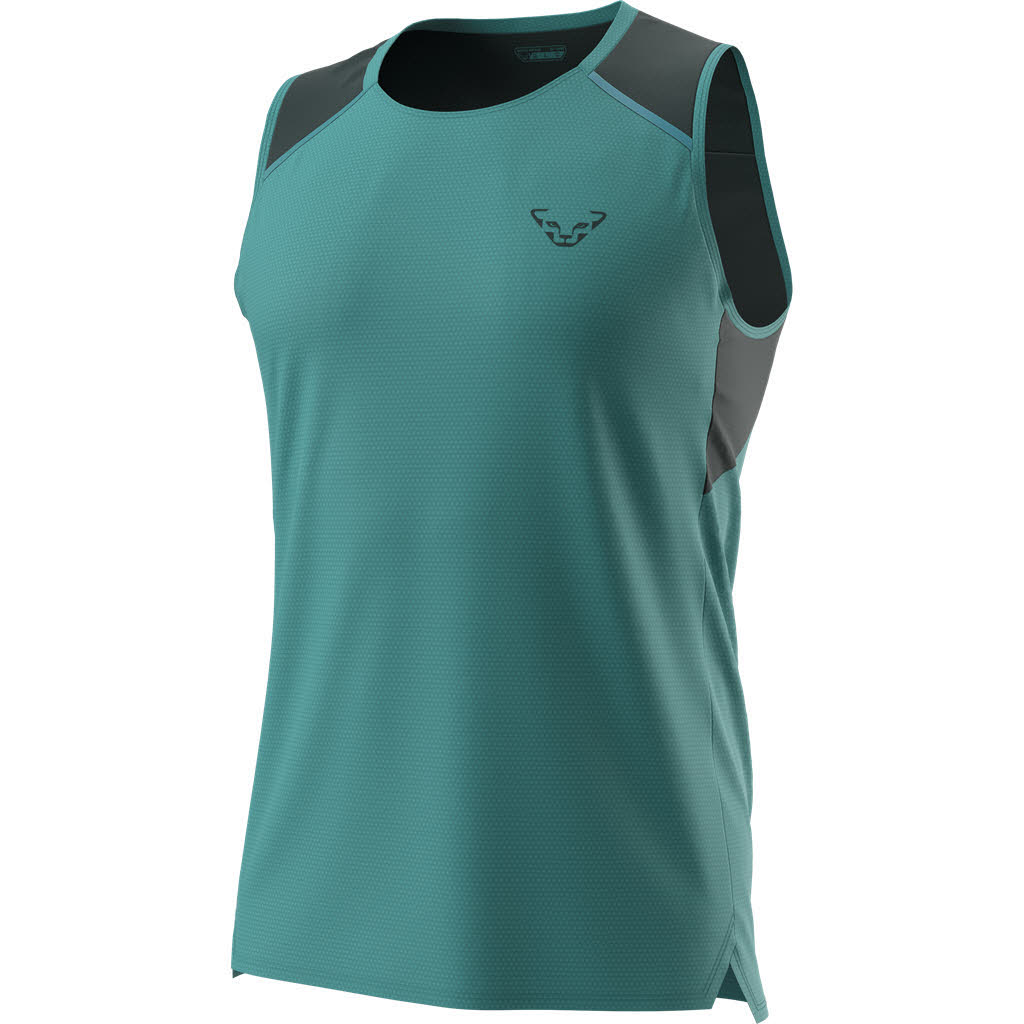Dynafit Sky Tank Achselshirt Sportshirt Herren hellblau