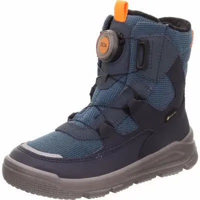 Superfit MARS Jungen Kinder Winterstiefel blau orange
