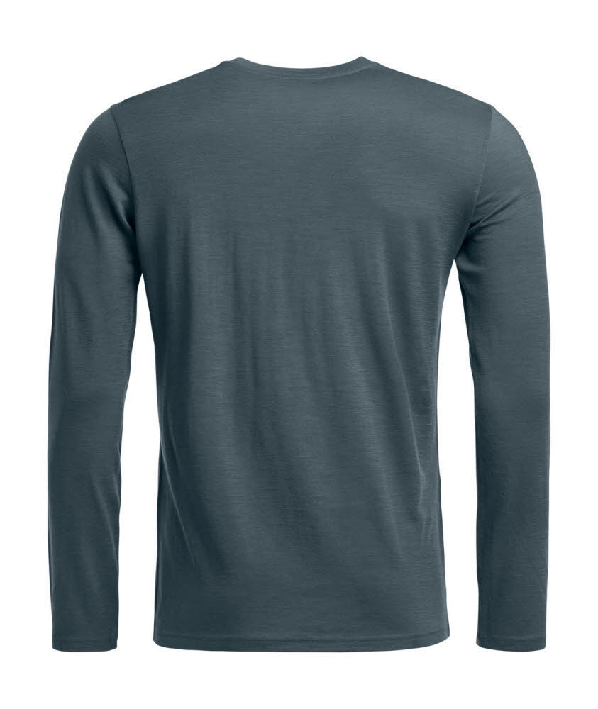 Ortovox 185 ROCK'N'WOOL Longsleeve Unterhemd grau