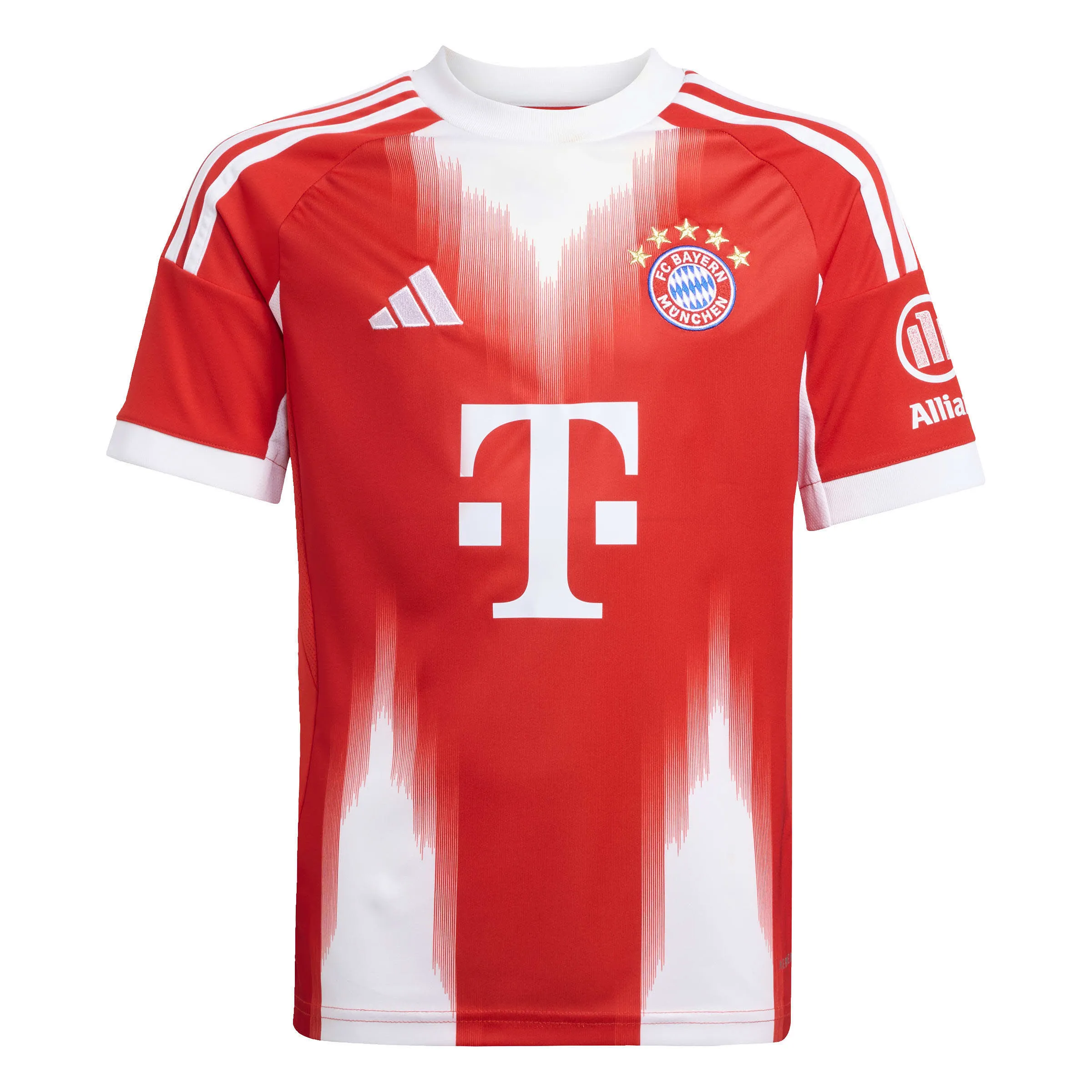 adidas FC Bayern München 25/26 Kinder Jersey Heimtrikot rot/weiß