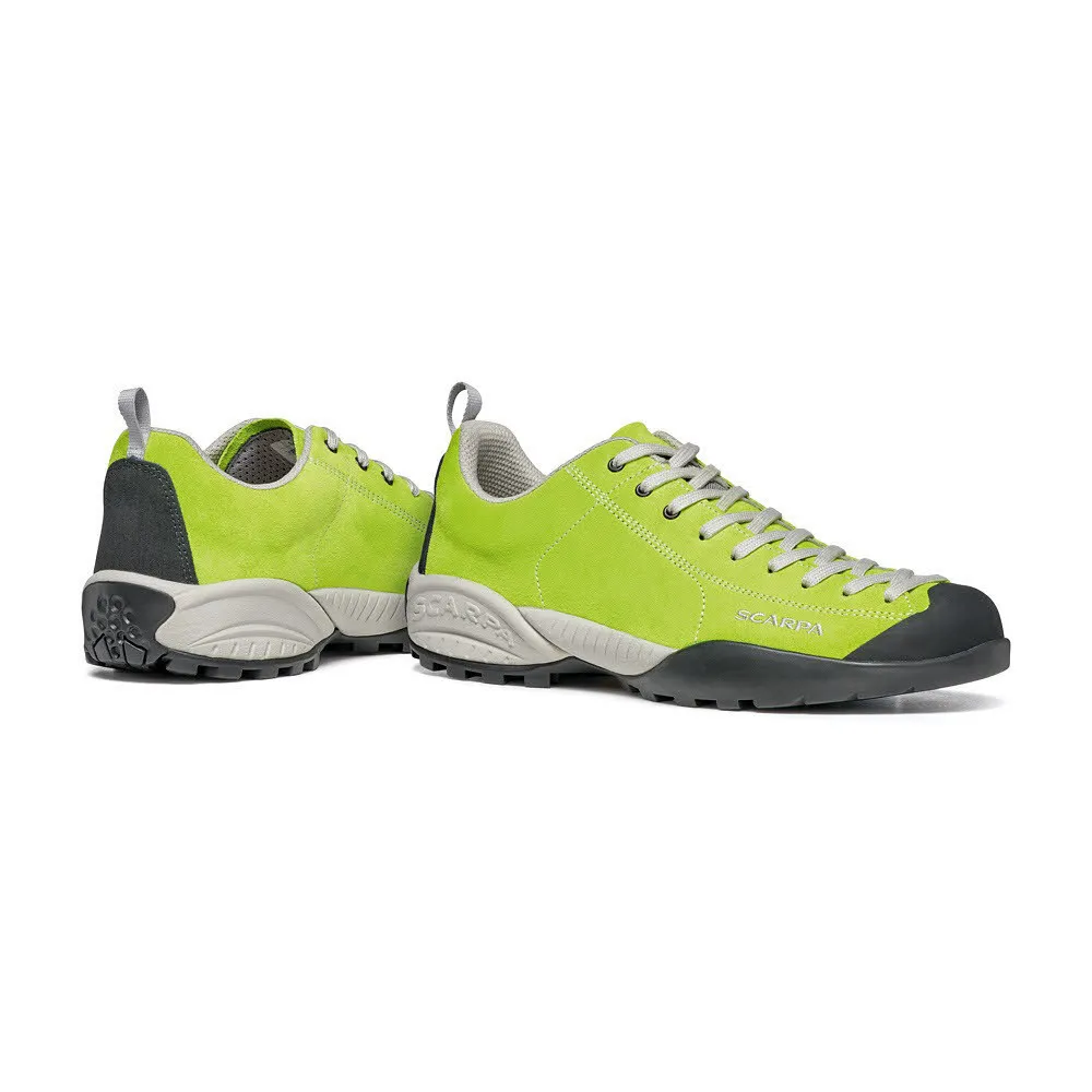 Scarpa MOJITO Damenschuh wasserabweisend leicht Komfort Spaziergänge Alltag grün NEU