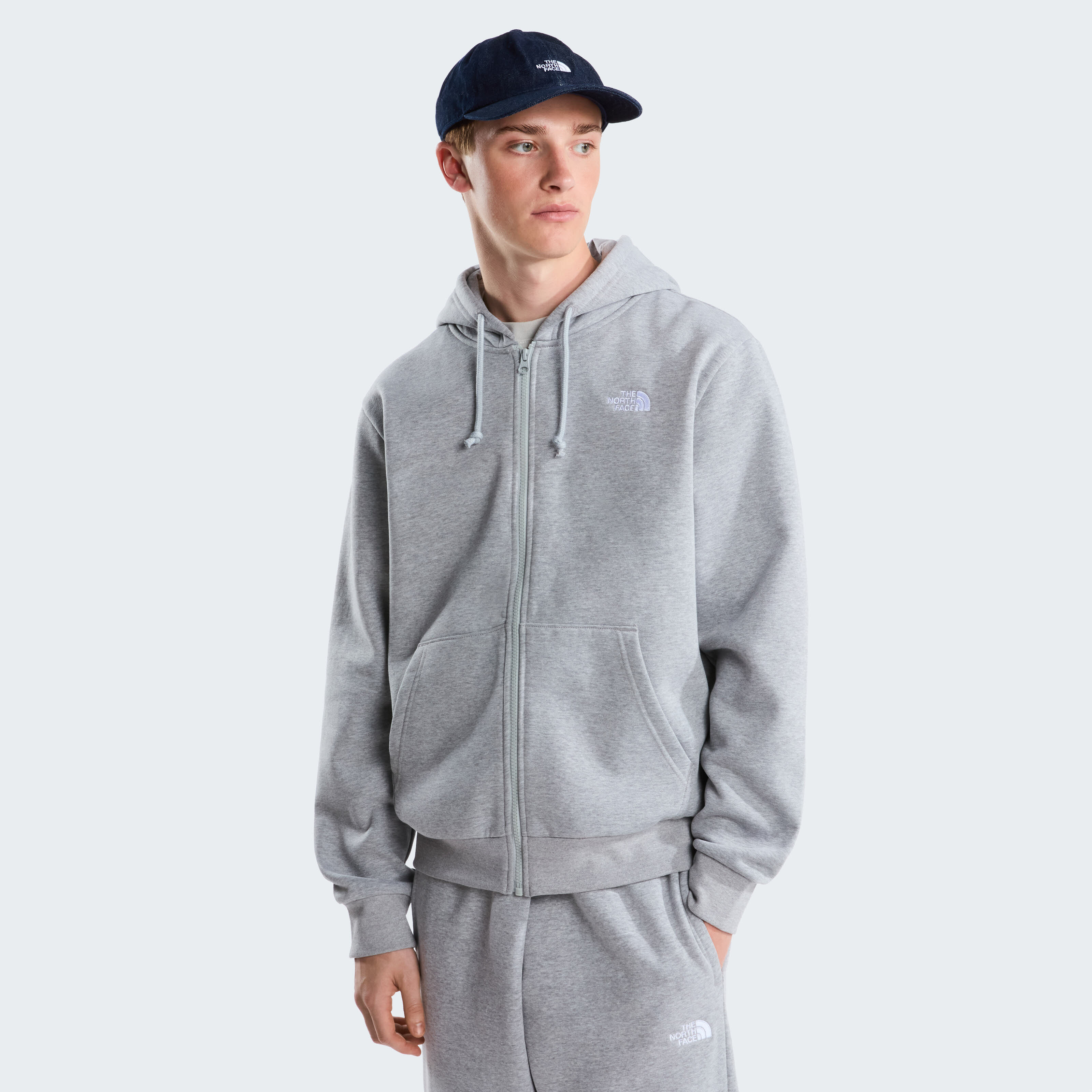 The North Face M EVOLUTION SIMPLE DOME REGULAR FULL ZIP Jacke Grau