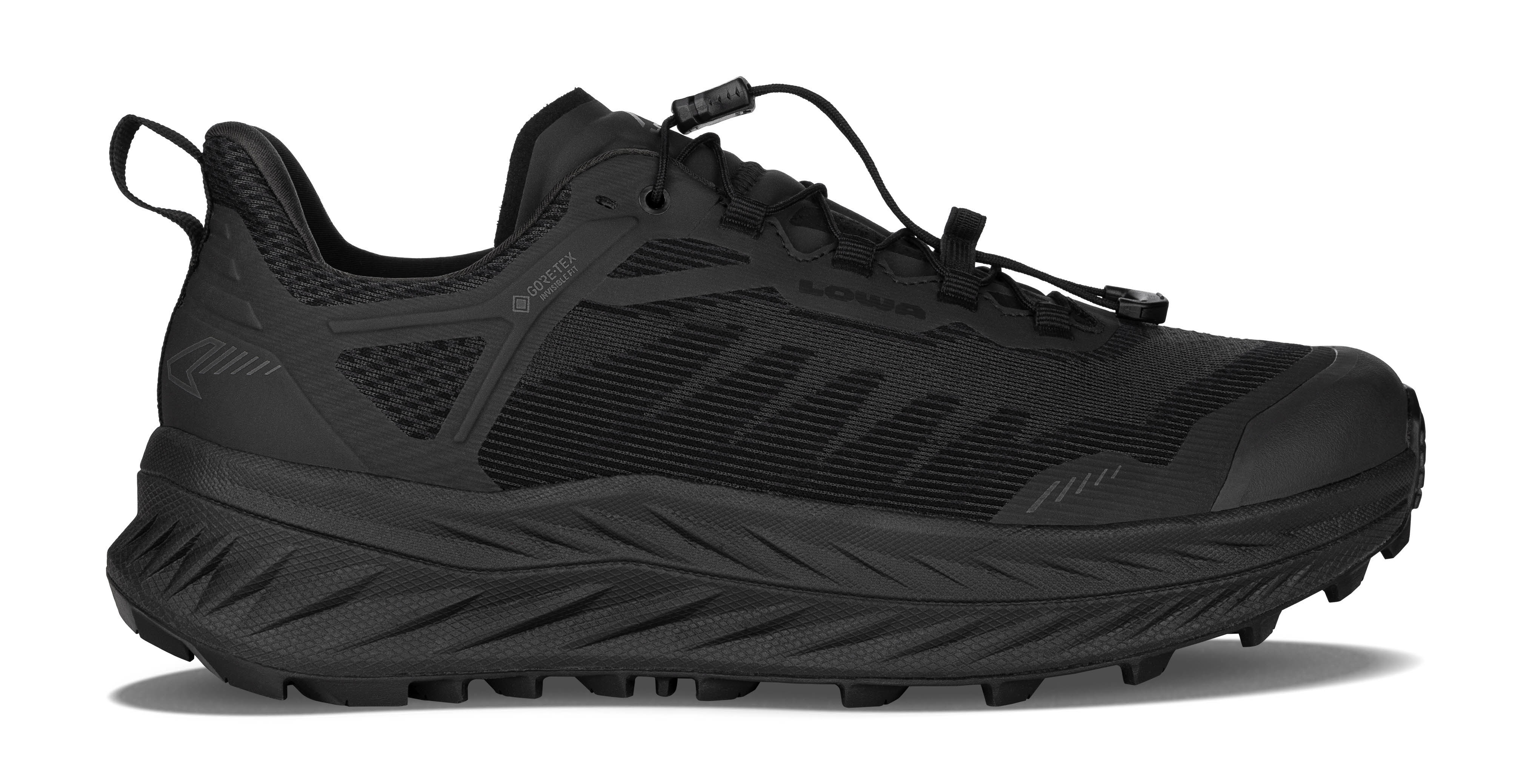 Lowa Fortux GTX Wanderschuh Trekkingschuh wasserdicht leicht Herren schwarz