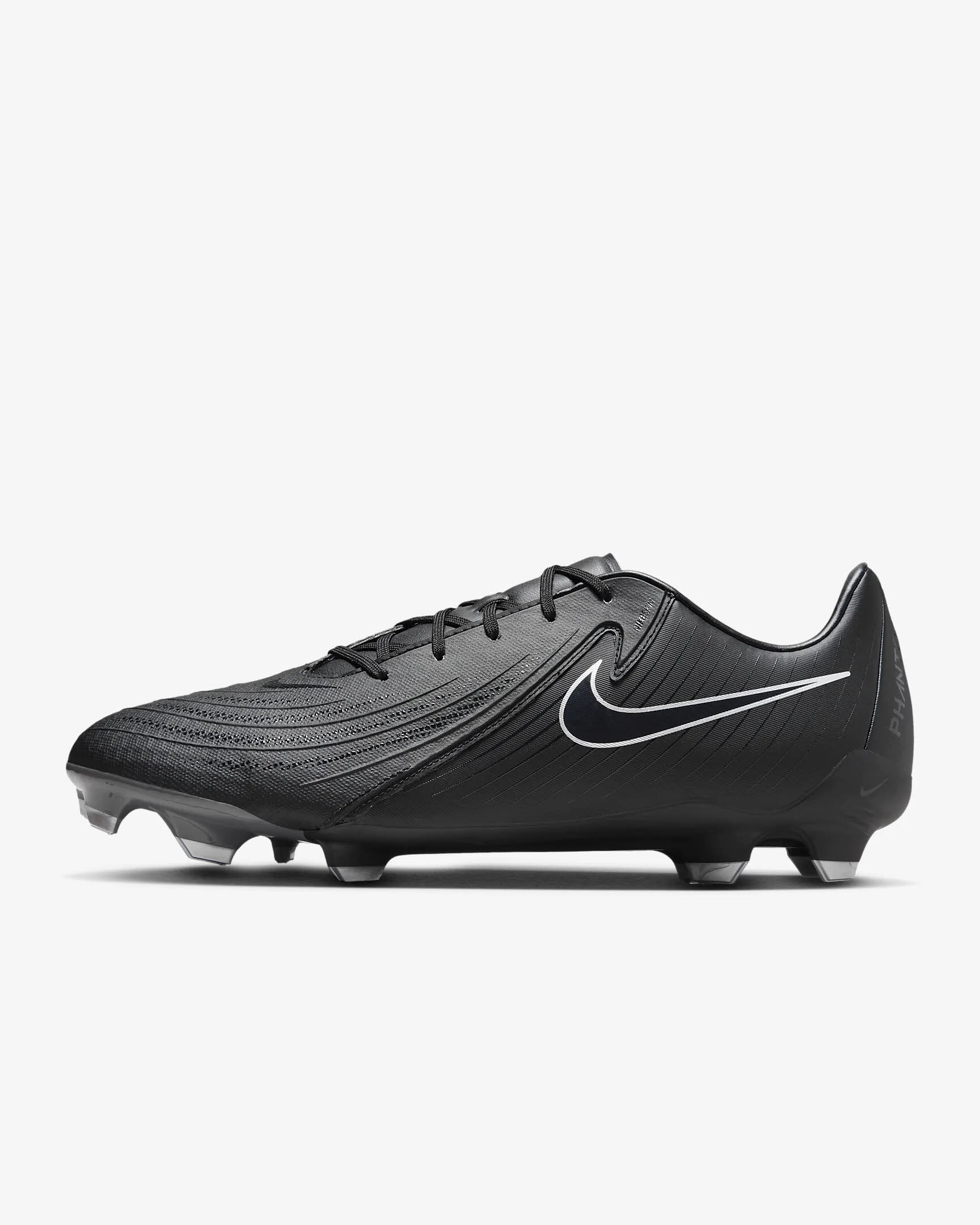 Nike Phantom GX 2 Academy Fußballschuh Rasen Herren schwarz