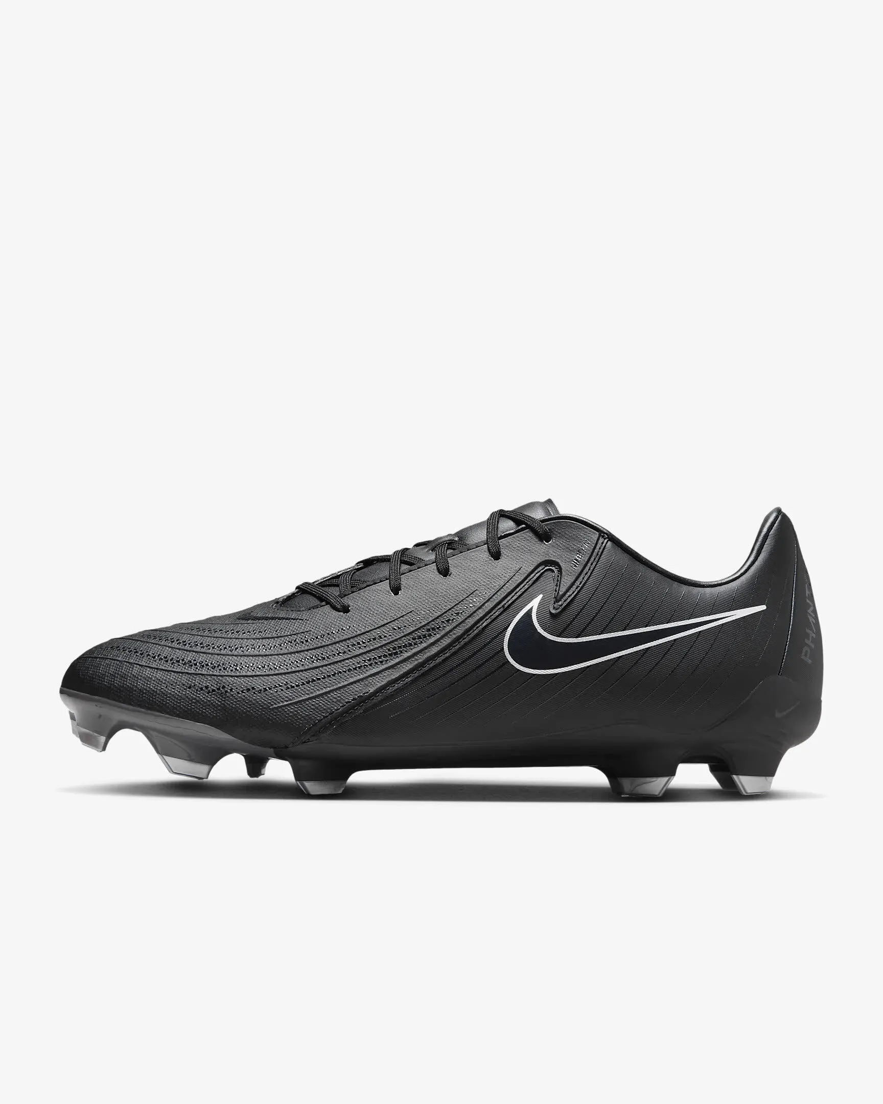 Nike Phantom GX 2 Academy Fußballschuh Rasen Herren schwarz