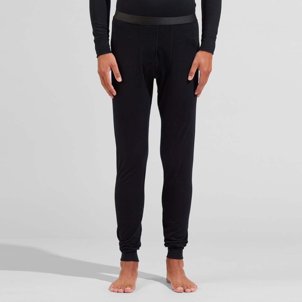 Odlo Natural Merino 200 Tights Herren Ski-Unterwäsche Outdoor schwarz