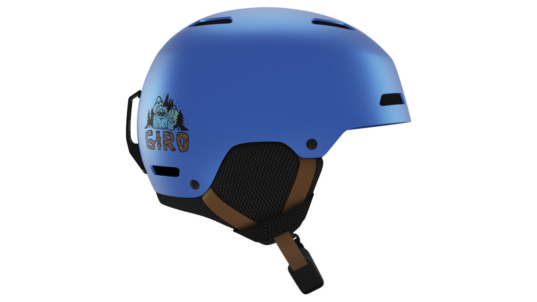 Giro Snow Crüe Junior Kinder Skihelm ABS-Hartschale blau