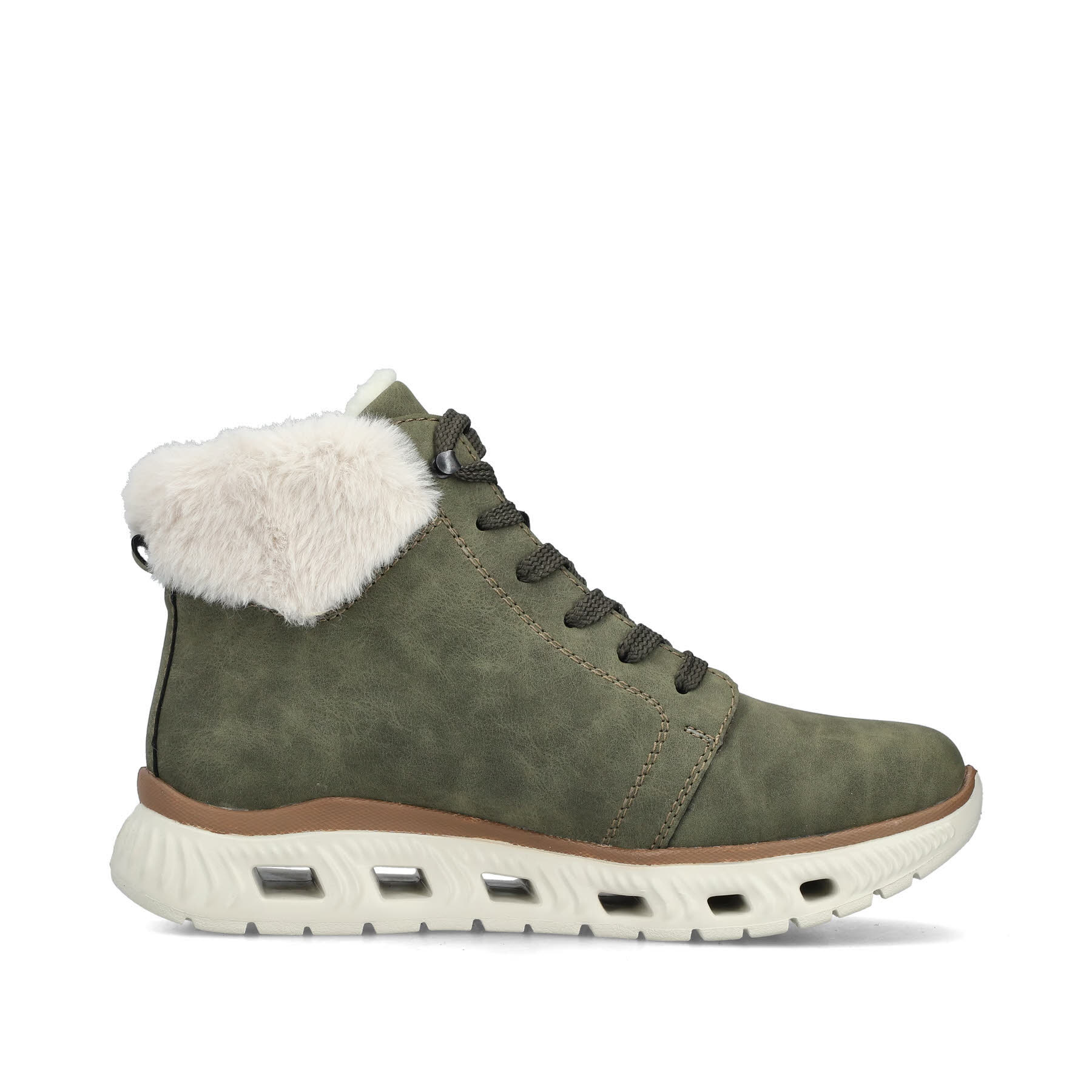 Rieker Damen Sneaker High liane/offwhite