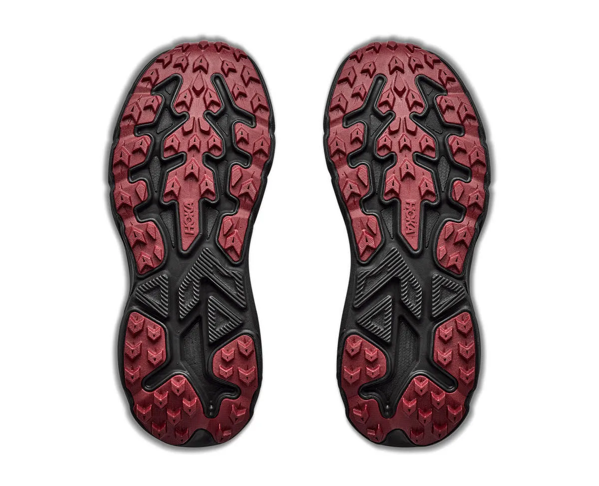 Hoka Challenger 8 GTX Damen Trailrunningschuhe Laufschuhe dunkelrot