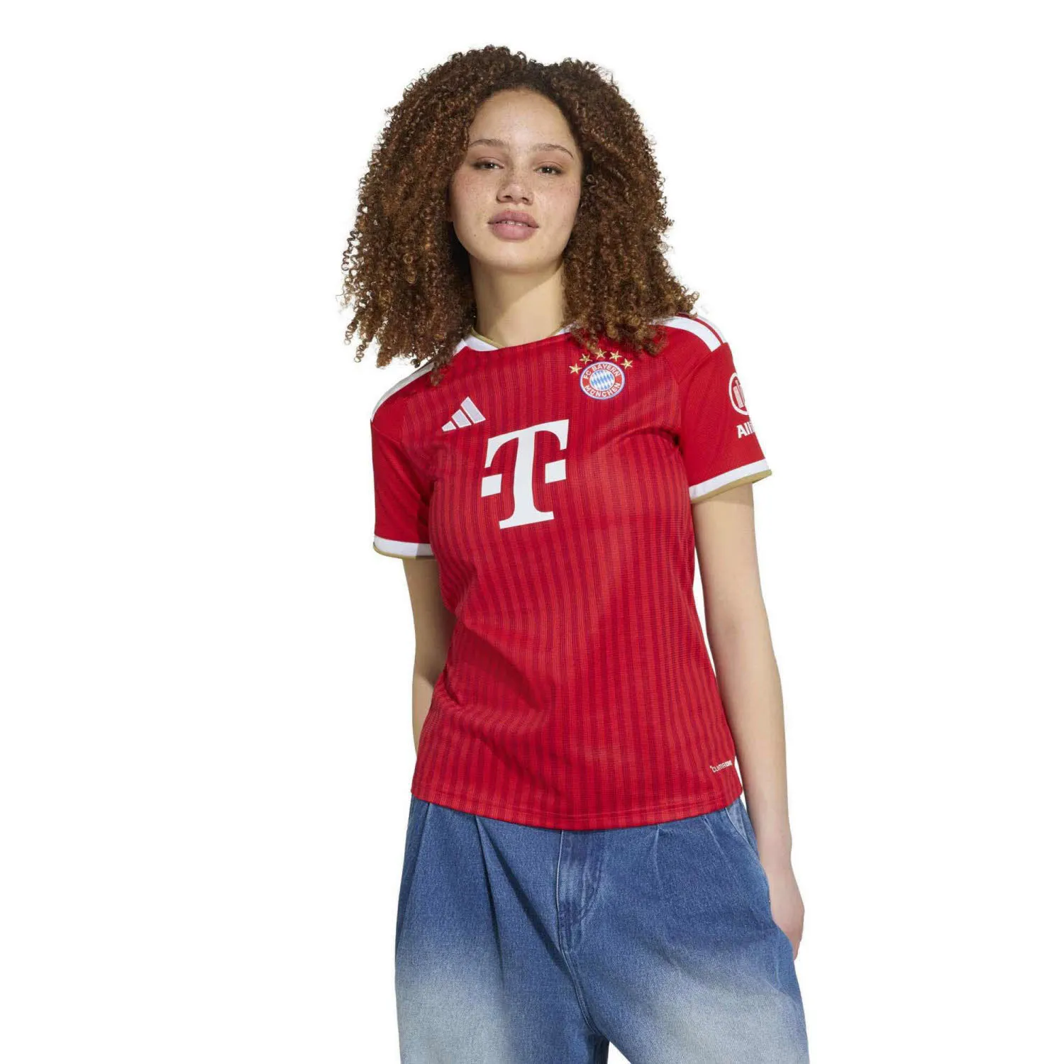 adidas FC Bayern München Heimtrikot Damen Trikot rot