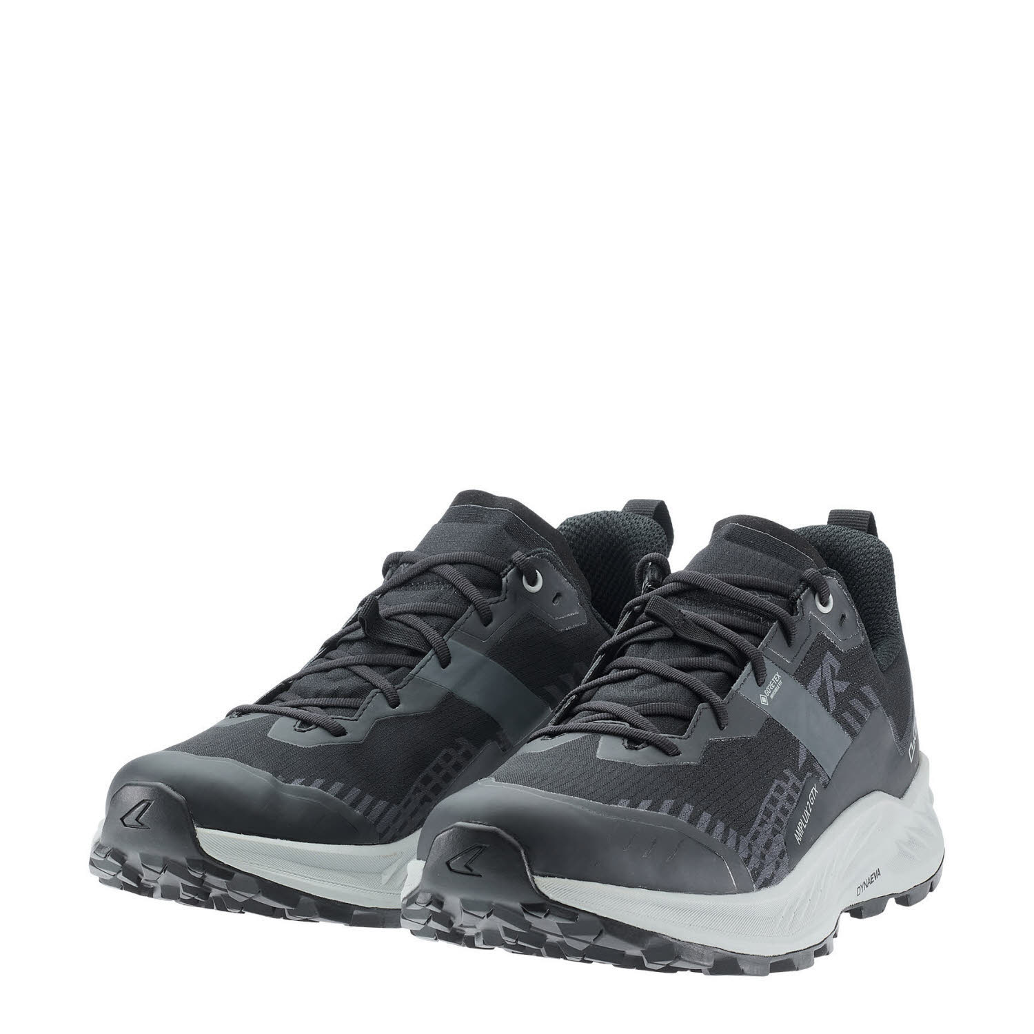 LOWA® AMPLUX 2 GTX Herren Laufschuhe Trailrunningschuhe grau/schwarz