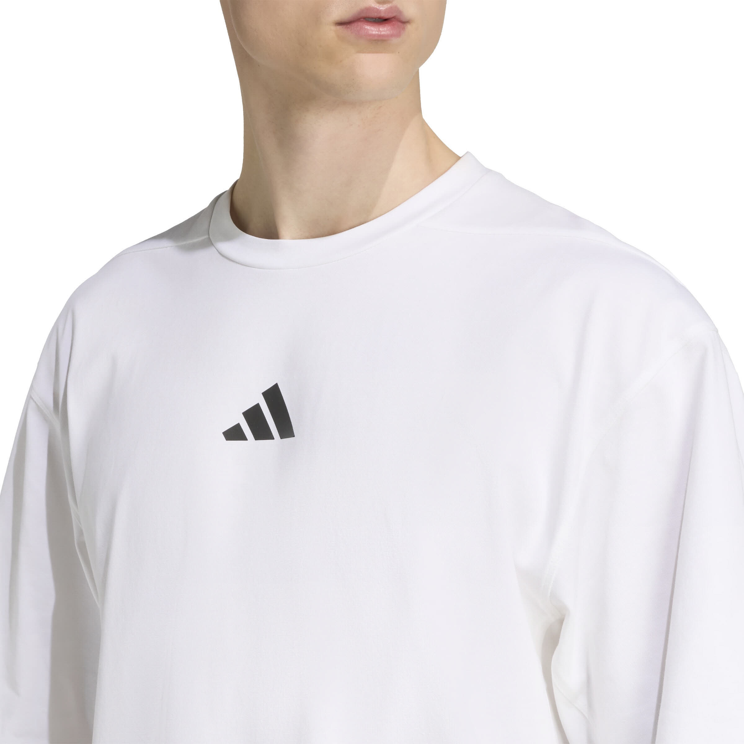 ADIDAS Power Oversize Herren T-Shirt weiß
