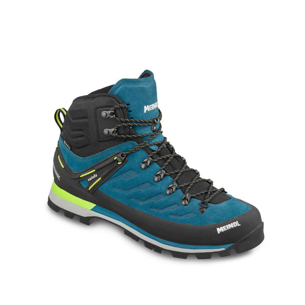 Meindl Intervale GTX Herren Wanderschuhe Trekkingschuhe petrol/gelb