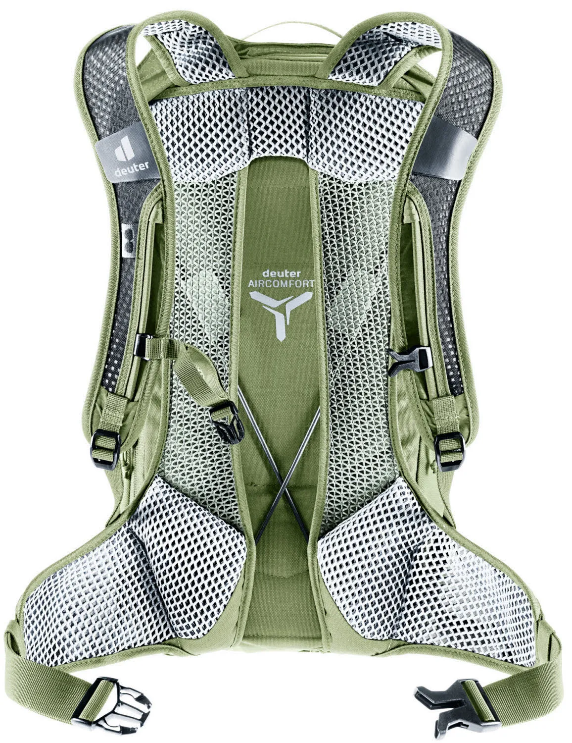 Deuter Race Air 14 + 3 Fahrradrucksack Freizeitrucksack grün
