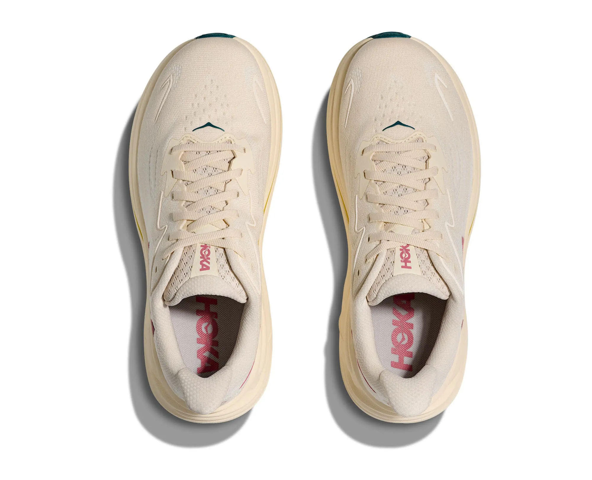 Hoka Clifton 10 Damen Laufschuhe Joggingschuhe beige