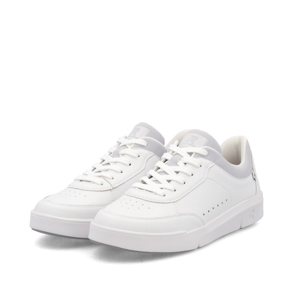 Rieker FSK Damen Halbschuhe Sneaker Low modisch weiß/lilac