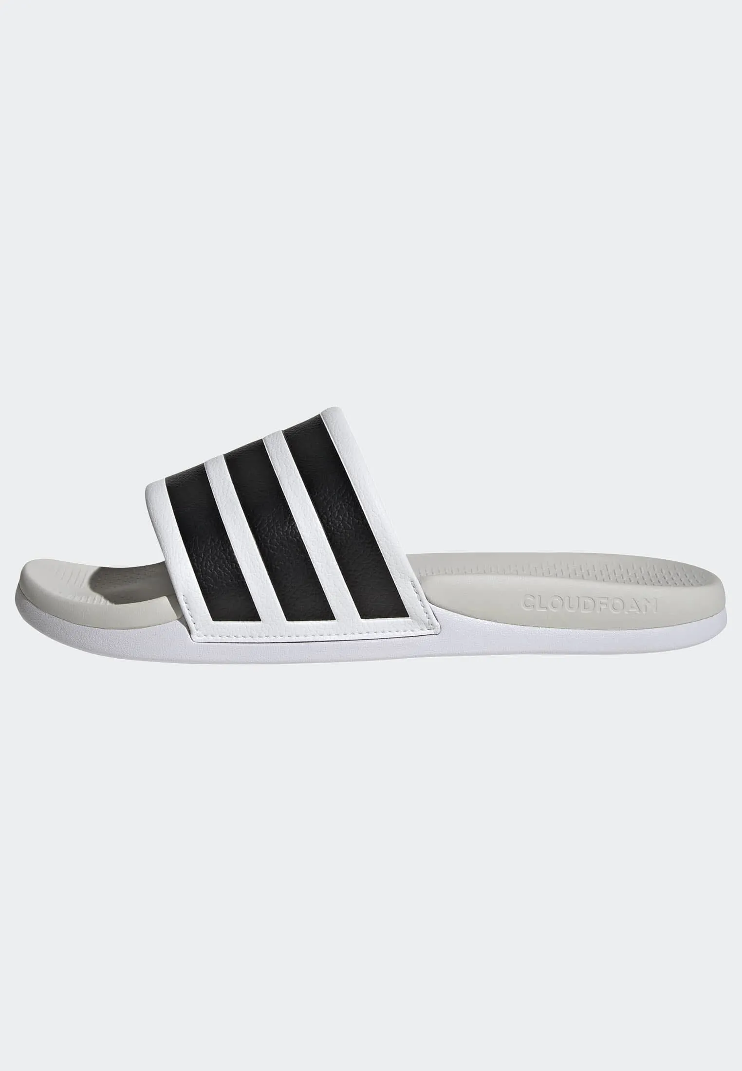 adidas ADILETTE COMFORT 2.0 Unisex Badelatschen weiß/schwarz