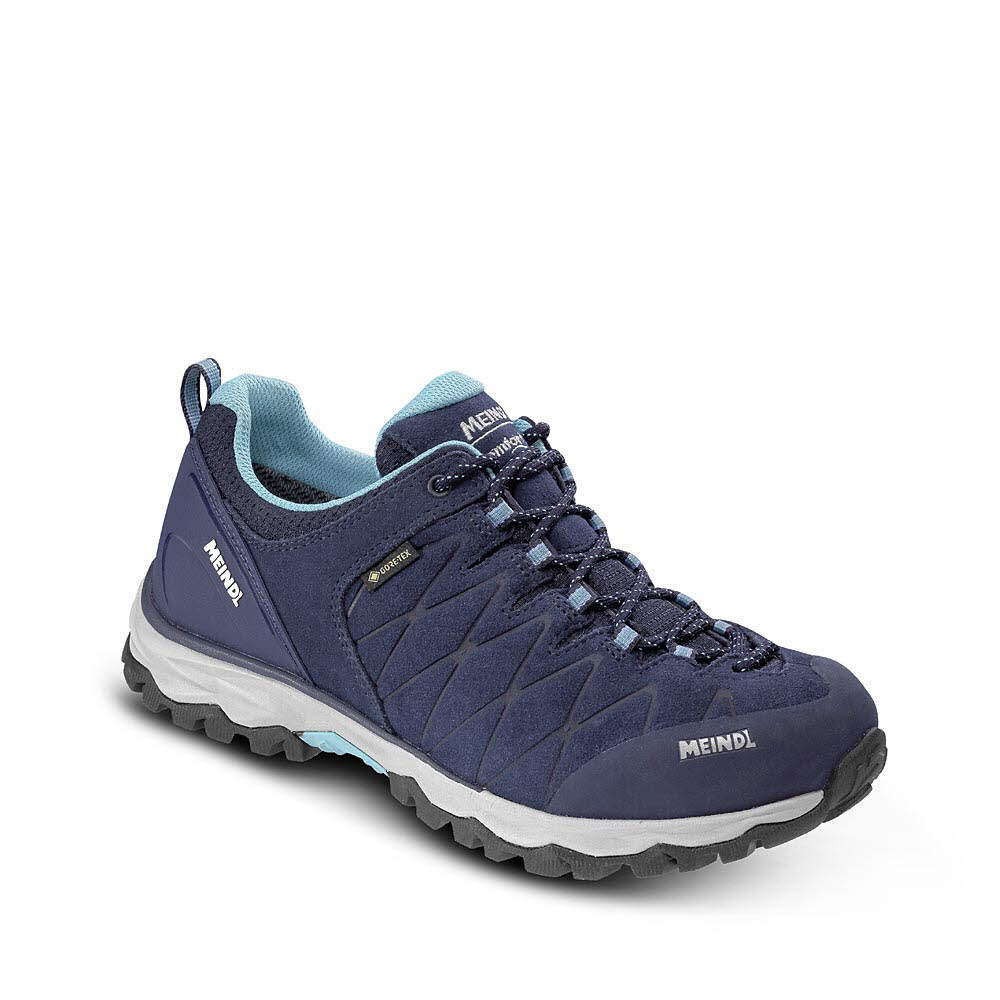 Meindl Mondello Lady GTX Damen Wanderschuhe Trekkingschuhe Low marine/türkis