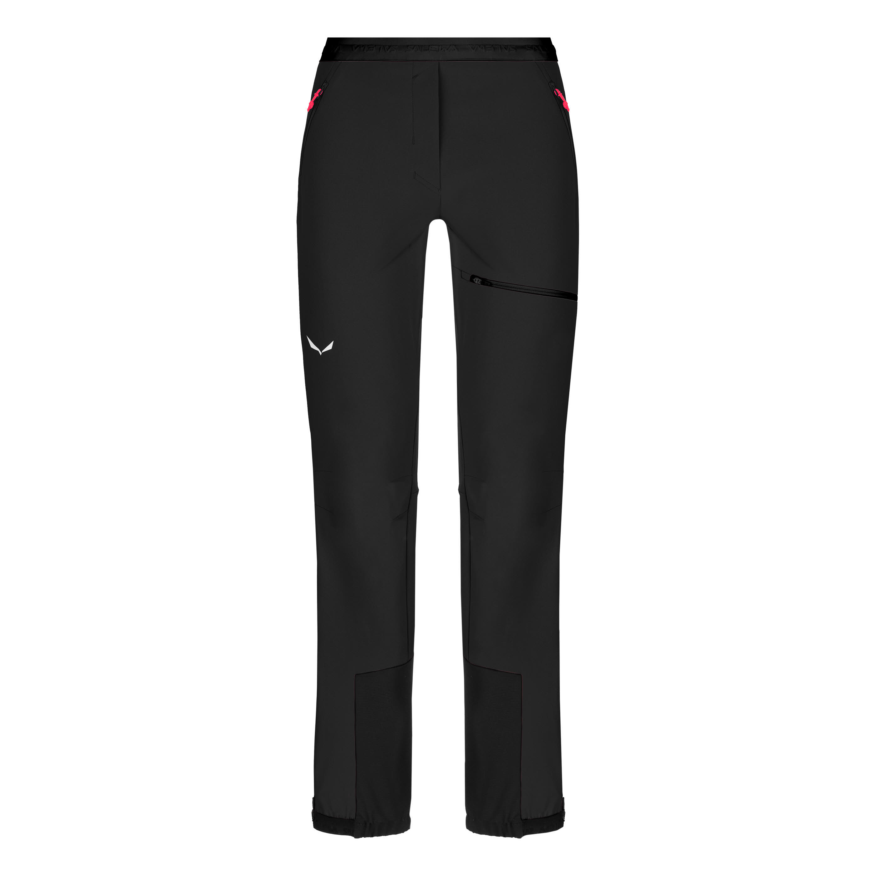 Salewa Sella Durastretch Light Damen Wanderhose Trekkinghose gefüttert schwarz