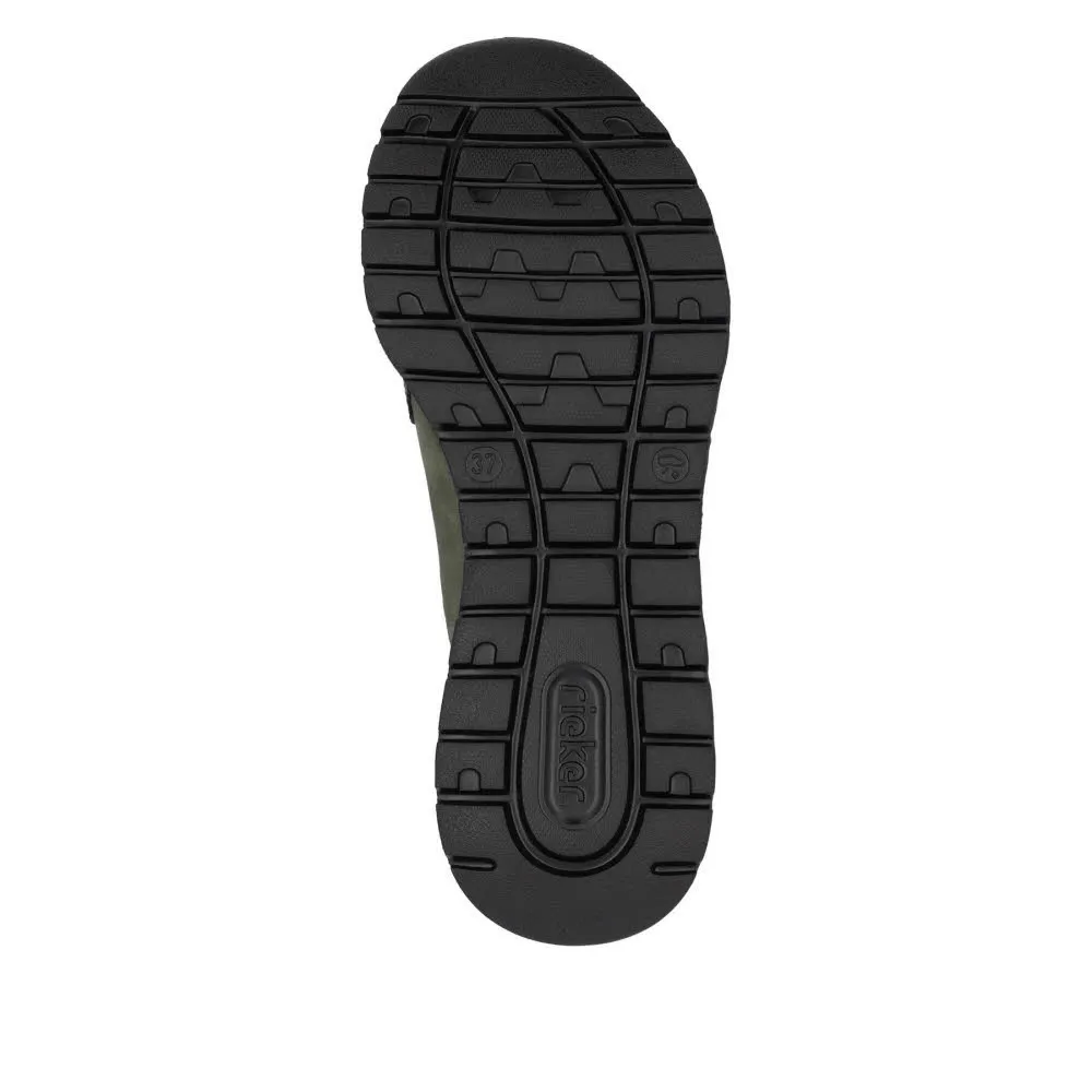 Rieker HWK Damen Halbschuhe Sneaker Low modisch grün