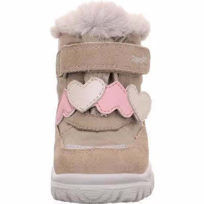 Superfit HUSKY+ Mädchen Kinder Winterschuhe gefüttert beige rosa